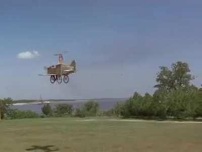 This goofy ahhh flying contraption