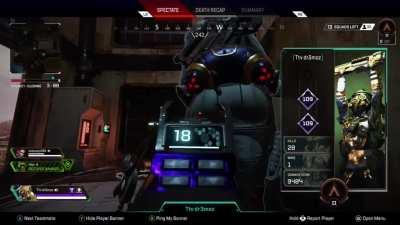 Mans got caught peeping. It’s okay bloodhound, I don’t blame you.