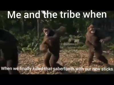 Checkmate primates I can do that too