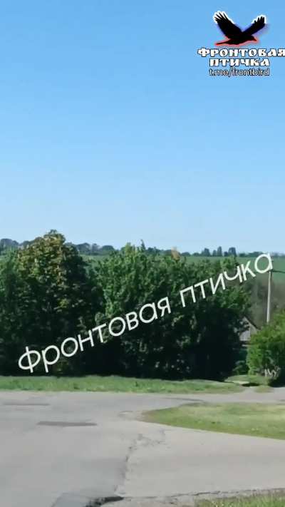 VKS Gunships have come to Kharkov's suburbs [already] to party like it was February 24th