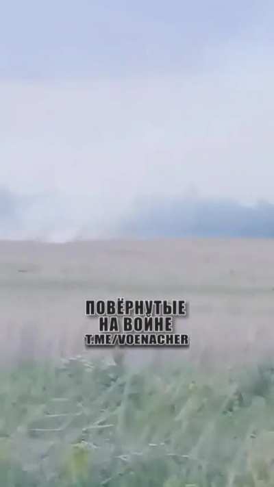 RU POV - Prior Footage of the Burning Leopard 2A4 for proof 