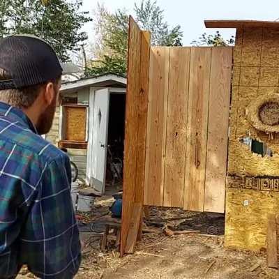 Trying to pin a ring with a tomahawk spike but this happened instead...