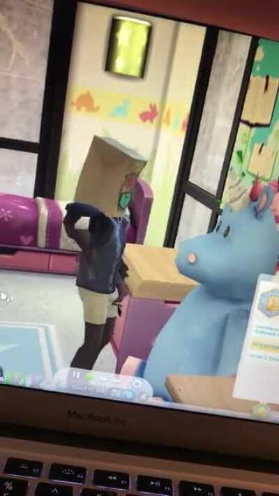 He aged up like this in front of his girlfriend and then immediately started beating the unicorn