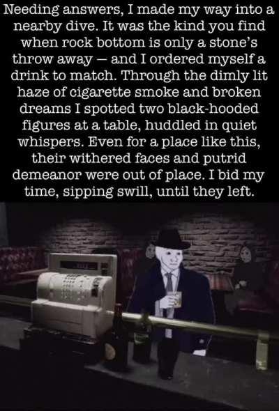 Part 4: Escape and the withered acolytes