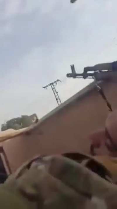 Security forces caught in an ambush by Assadist remnants in Banias, Syria