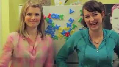 Milana and Stevie were always funny together