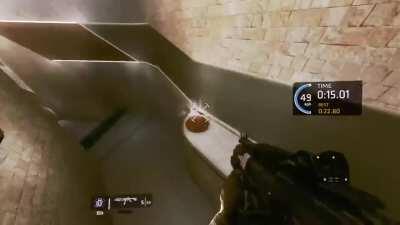 The gauntlet no frag boost in 22.5 seconds