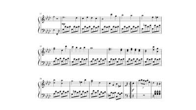 Sonata in F minor, Mvt. 1