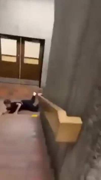 I hope their okay but I bet they won’t try that again