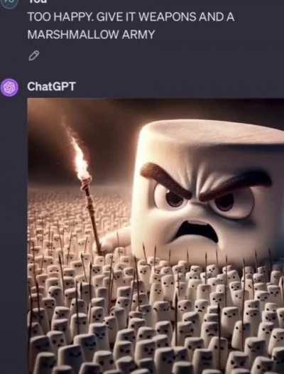 Marshmallicus, embodiment of hate