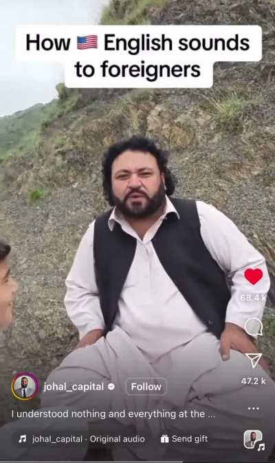 What English sounds like to foreigners 