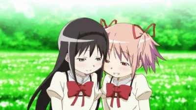 Why do they have to be so cute?! [Madoka Magica]