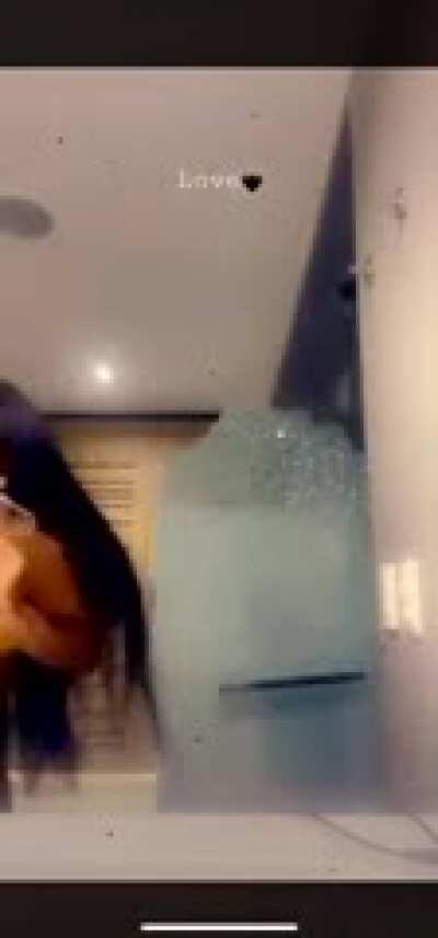 HMF when I hanging my fat ass on a glass door