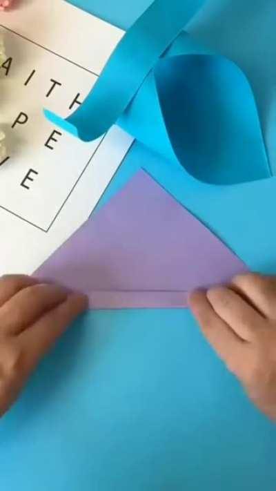 Interesting paper airplane design