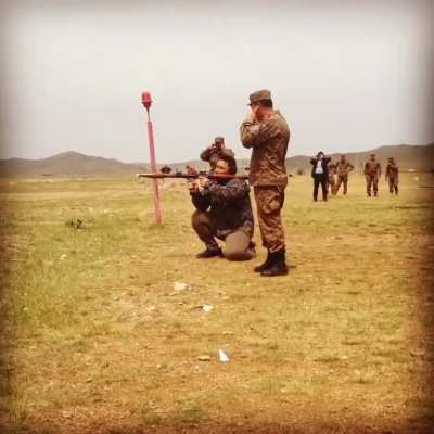 Asashoryu firing RPG