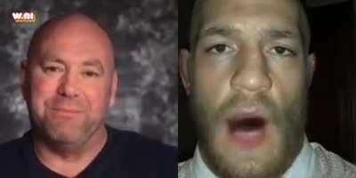 Leaked FaceTime footage discussing Poirier vs McGregor 4