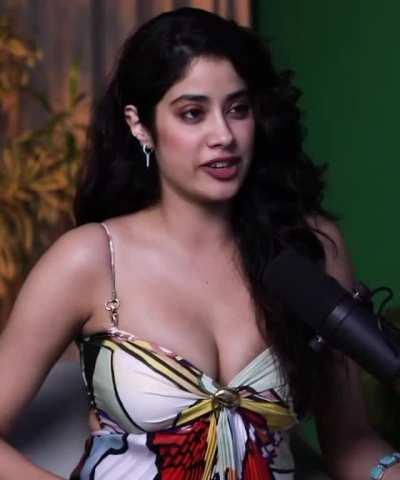 Janhvi Kapoor cleavage do you all want part 2 of this same interview?