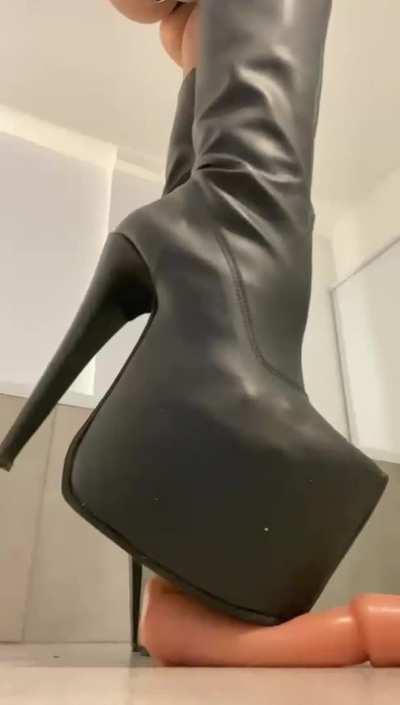 hey you, tell me... shall we start with ball busting or with pain in your penis? I want to have fun today [F]