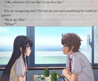 This is exactly what went through my head while reading this passage and I felt compelled to share it.