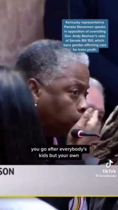 You try to fix everyone's kids but your own