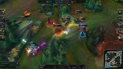 I've dreamed of this scenario since I started playing Jhin, 200k mastery points ago. Perfect wet dream.