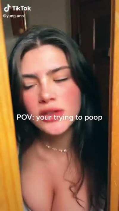 busting out in friends tok