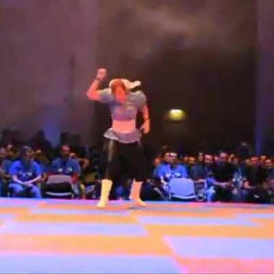 Chun Li’s move-set at its finest