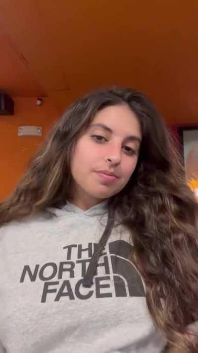 Showed my tits at the bar