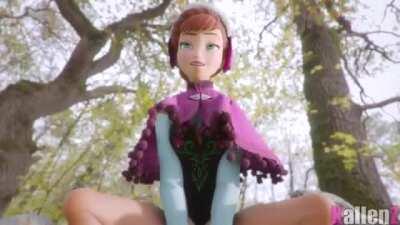 Anna riding (Kallenz)