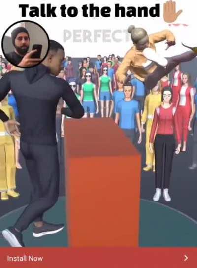 Talk to the hand ✋