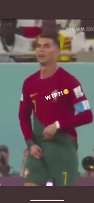 Cristiano Ronaldo e o seu cigarro