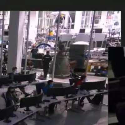 Jeff on his way to deliver engines to tory.