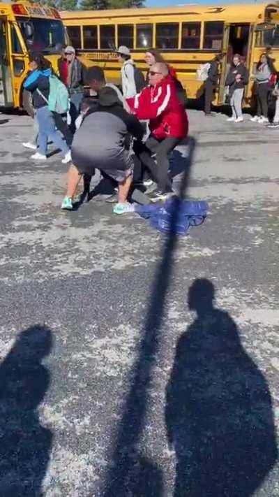 Two freshman at my high school got into a fight over some girl