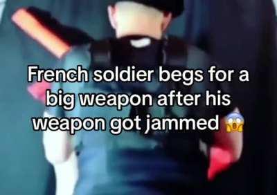 you have a big weapon sir 🗣️