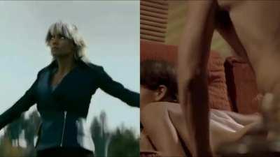 Halle Berry - Superhero Dressed vs Undressed