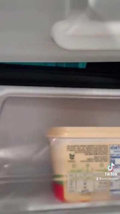 who/what is he flirting with