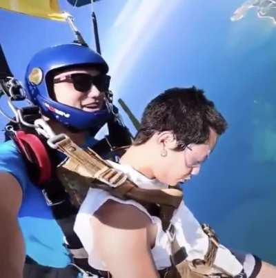 More than one person so, kinda public but def a freakout!