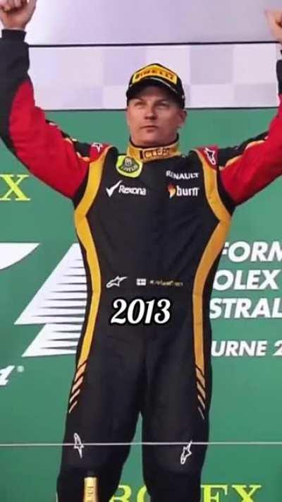 So when are we going to vote Kimi for the Driver of the Day ?