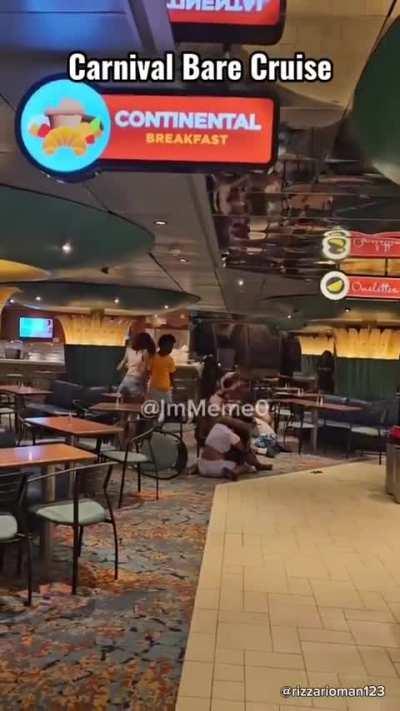 Brawl on a Carnival cruise