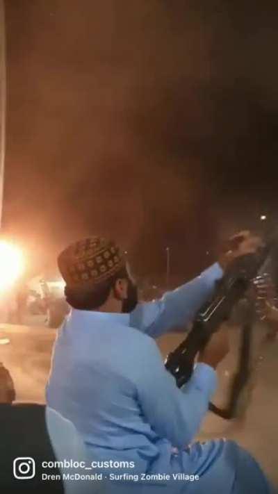 Nothin’ says fun at a gathering like bust in’ out the PKM! . . Thanks to khyberpasscustoms for the video!