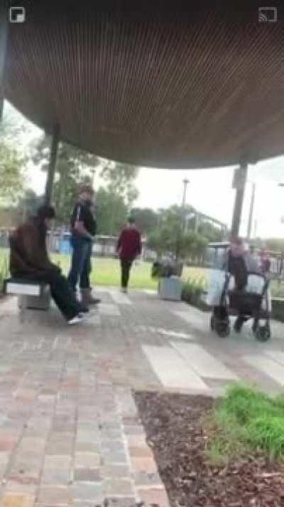 KKK racist gets his ass kicked