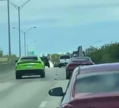 Brake-checking an undercover Ford Mustang