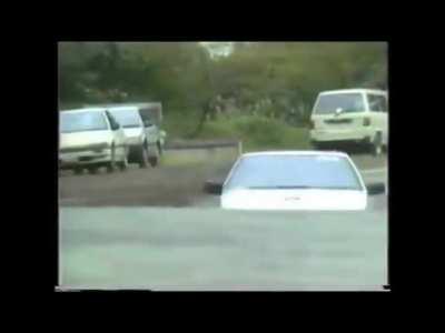 Keiichi Tsuchiya @ CARBOY Mt. Nokogiri Hillclimb event, October 1987