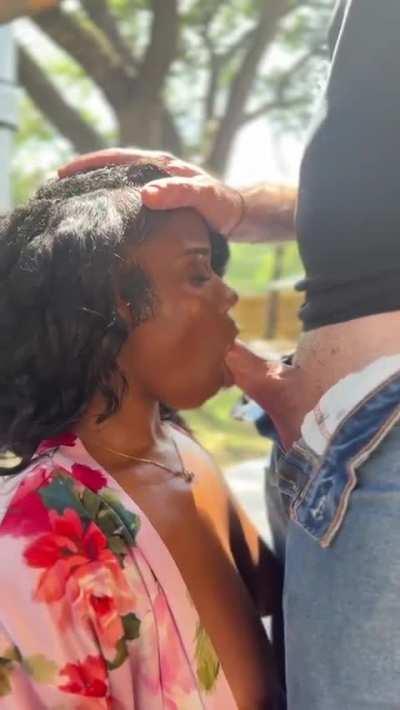 Sensational blowjob