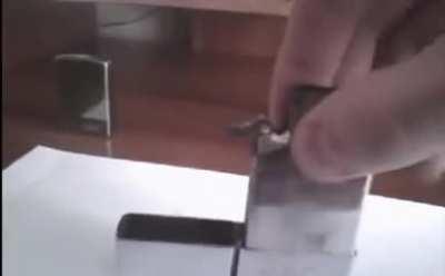 How to not refill a lighter