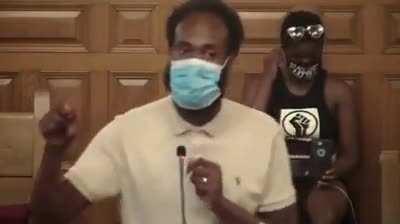 Man checks Mayor where the city tax money is being reinvested. Never thought about it this way.