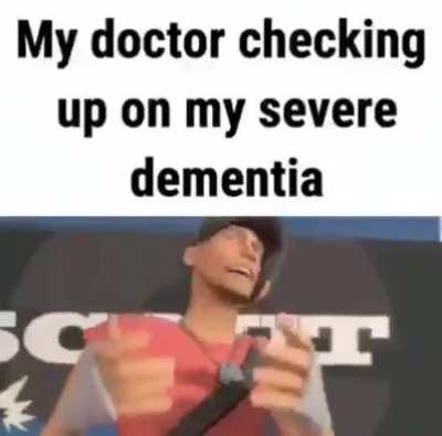 Dementia moment 🤪