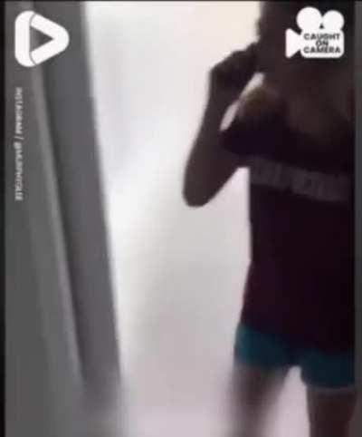 Girl cheats on guy and keeps him inside her house