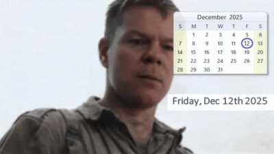 We are NOT gonna make it until december