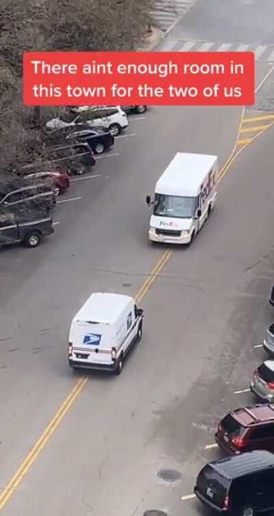 My money is on the mailman